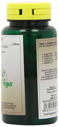 Health Plus MSM 1000mg Joint Health Supplement - 90 Tablets