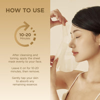SKIN1004 Madagascar Centella Watergel Sheet Ampoule Mask 25ml 5Pack, K-Beauty