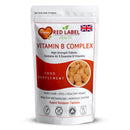 Red Label Health Vitamin B Complex High Strength, Pack of 300 Tablets (9+ Months Supply), All 8 Essential B Vitamins in 1 Tablet for Men & Women, B1, B2, B3, B5, B6, B12, Biotin & Folic Acid, UK