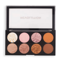 Revolution Beauty London, Ultra Blush Palette, Golden Sugar, 8 Farbtöne