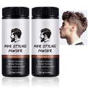 FresFresi Men's Hair Styling Powder - 2 Pack Texturizing Powder for Matte Texture, Long-Lasting Hold, Oil-Free and Easy Application, 10g Each