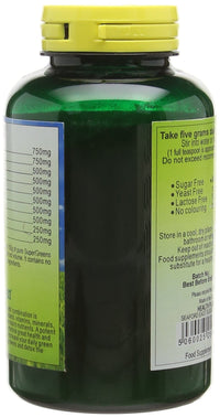 Health Plus SuperGreens Powder : Superfood General Health & Well-Being Supplement : 150g