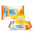 Lizzy Hayfever Relief Wipes 30 Pack Anti Allergen Face Hand Wipes with Tea Tree Peppermint Oil Removes Pollen Dust Pet Allergens Gentle Daily Use Travel Friendly Allergy Wipes
