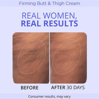 Firming Butt & Thigh Cream - Sculpt & Tone Arm Cream - Crepey Skin Treatment Smooths Wrinkles, Deeply Hydrates - Firming Cream For Loose Skin - Body Moisturizer for Women