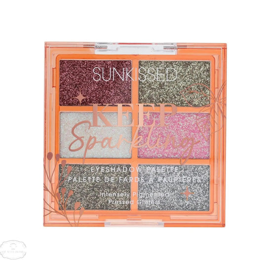 Sunkissed Keep Sparkling Glitter Eyeshadow Palette 6 x 1.1g
