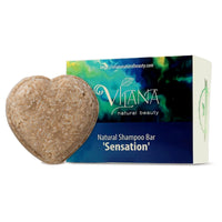 Vilana Natural Beauty Sensation Natural Shampoo Bar 70g by Vilana | Tones the Scalp, Reduces Hair Loss, Restores Hair Shine & Smoothness | Sulphate Free Hair Shampoo Bar – Suitable for All Hair Types & Problematic Scalp
