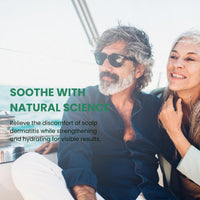 Puradoro Dermatitis Control & Healthy Roots Shampoo – Soothes Seborrheic Dermatitis, Reduces Sebum, Infused with Tea Tree, Jojoba & Chamomile, Natural Scalp Relief For Men & Women