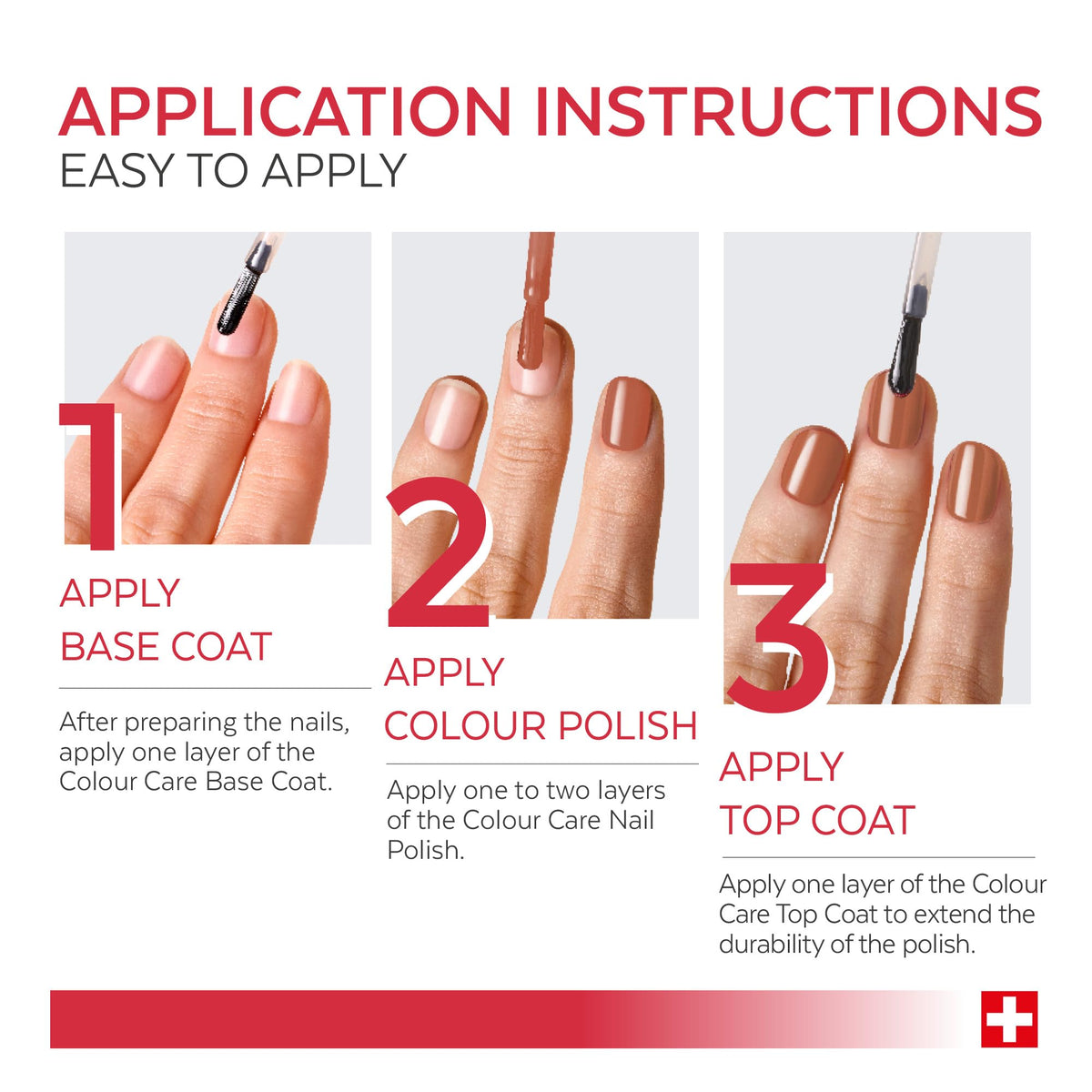 PODERM Nail Care Polish with Tea Tree - Terracotta | Swiss Lab - 8ML | Enriched with Tea Tree, Silicon & Biotin | Purifies, Clarifies & Nourishes Yellow Nails | Created by a Podiatrist