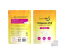 SunVit-D3 Vitamin D 1000IU - Cholecalciferol Vitamin D Tablets 1000IU Support the Maintenance of Bone, Teeth, Muscle & Immune System | UK Made, GMP Approved, Dairy & Gluten free D3 Vitamins 90 Tablets