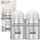 Ninnyi 2 PCS Collagen Peptides Firming Serum Stick, Anti Aging Peptides Serum Stick Improves Skin Elasticity for Tightening Sagging Skin