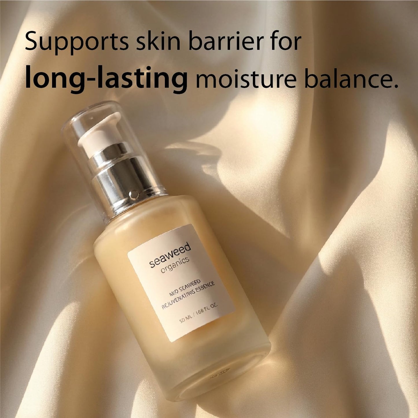 SEAWEED ORGANICS Seaweed Organics Mid Seaweed Rejuvenating Facial Essence – Lightweight Nourishing Skin Serum with Natural Seaweed – Hydrates & Plumps for a Healthy, Radiant Complexion