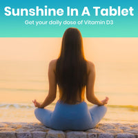 Red Label Health Vitamin D3 1000 IU, Pack of 360 Vitamin D Tablets (1 Year Supply), Healthy Teeth & Bones, Supports Immune System, High Strength Vitamin D Supplement for Men & Women, UK-Made