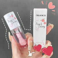 KTouler Crystal Jelly Moisturizing Lip Oil 2Pcs Hydrating Gloss Set Plumping Balm Long Lasting Glow Care Tools