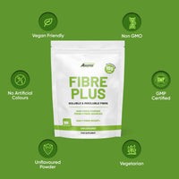 Freak Athletics Fibre Supplement Prebiotic Fibre Powder - Soluble & Insoluble Fibre from 4 Fibre Sources - 10g Fibre Per 2 Scoop Serving - Prebiotic Fibre Suitable for Men & Women UK Made