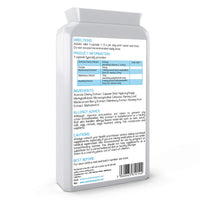 Natural Vitamin C 120 Capsules – Optimum Absorption All-Natural Food Form - Gentle & Non-Acidic - Packed with Bioflavonoids, Pectins, Essential Oils & phytonutrients - NO Synthetic ascorbic Acid