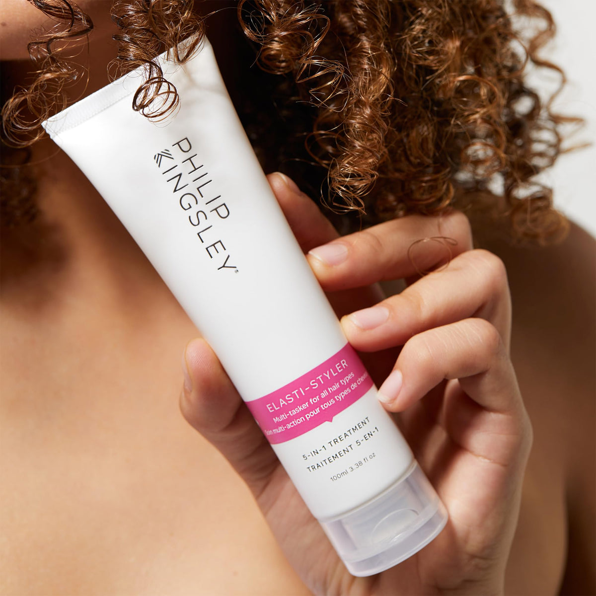 Philip Kingsley Elasti-Styler | 5-in-1 Pre-Styling Serum Treatment | Hair Styling Cream Conditioning Mask | Anti-Frizz Smoothing Primes Tames that Adds Shine | 40ml
