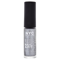 NYC Showtime Nail Art Number 002, Silverism