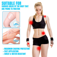 Leogony 3PCS Anti Chafing Cream, Waterproof Anti Chafe Stick, for Heel,Lower Arm,Legs,Skin Protection, Thigh Rescue