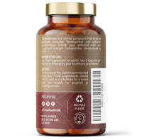 Time Health New: Turkesterone - 120 Capsules / 40 Day Supply - Double Strength 20% Standardised - 1200mg - Muscle Growth & Recovery - Athletic Performance - Ajuga Turkestanica Extract - UK Made - GMP