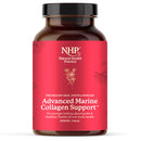 NHP The Natural Health Practice NHP Advanced Marine Collagen Support – Premium Marine Collagen with MSM, Hyaluronic Acid & Rutin for Radiant Skin Anti Aging, Joints, Tendons, Ligaments & Muscle Recovery – 90 Capsules