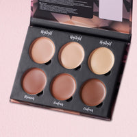 W7 Lift & Sculpt, Shape & Glow Set - 2Pcs Set - Cream Contour & Powder Contour Palette Duo