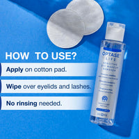 Optase Life Sensitive Eye Makeup Remover - Gentle Ionized Cleanser, a Step Up from Micellar Water - Preservative Free - Ophthalmologist Approved - 100ml