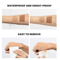 Generic Miracle De Paris Body Coverage Perfector, Leg Makeup Waterproof, Tattoo Cover Up Cream, All Over Complexion Perfector With Body Makeup Brush (Light Brown#02)