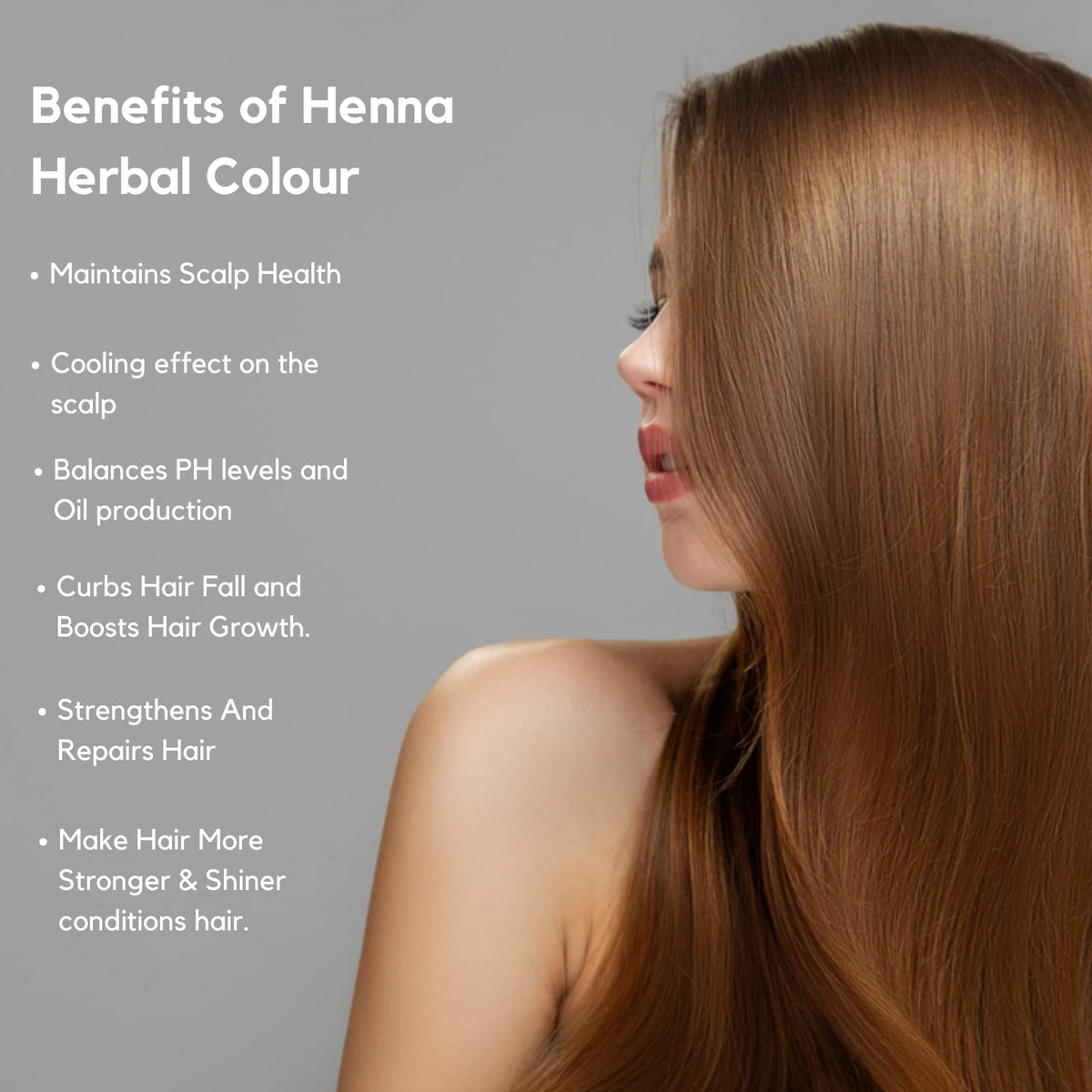 SVATV Brown Henna Hair Colour with Goodness of 9 Herbs | Brown Henna Mehndi for Hair, Make Hair Soft & Shiner Natural Hair Color for Men & Women 227g,08oz