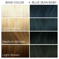 ARCTIC FOX 100% Vegan & Cruelty Free Vibrant Semi Permanent Hair Colour Dye - Blue Jean Baby 165 ml e