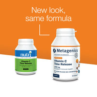 Metagenics - Vitamin C 1000mg Time Release - Optimal Bioavailability and Gentle Digestion - 90 Tablets