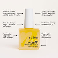 MYLEE Mylee TLC Nail Serum – 15ml Nail Treatment to Repair Nails, Promote Stronger, Longer & Healthier Growth and Nourish Cuticles, Features Fresh Watermelon Scent, Contains Sweet Almond Oil & Vitamins