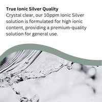 Nature's Greatest Secret Premium Quality 10ppm Colloidal Silver Bottle 300ml