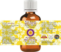 Deve Herbes Pure Babchi (Bakuchi) Oil (Psoralea corylifolia) Cold Pressed 30ml