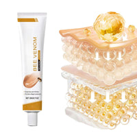 RuverLand 4 PCS Bee Venom Cream Anti-Wrinkle, Face and Neck Cream Moisturiser, Wrinkle Removal & Firming, Moisturizing, Lifting & Recovery for All Skin Type, Anti-Aging Bee Venom Cream
