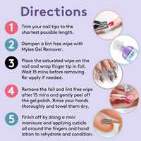 Mylee Gel Polish Remover Acetone 250ml, Salon Professional UV LED Nail Polish Cleaner for Manicures and Pedicures