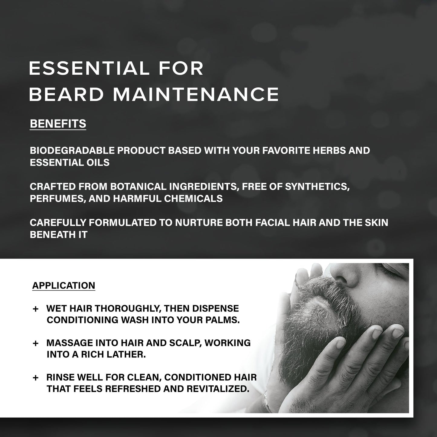 8 Oz/ 236 ml Copper Johns Gentle Daily Wash Suphate and Paraben Free Shampoo for hair and Skin with Provitamin B5, Vitamin E, Rosehip & Organic Jojoba Oil ideal for beard and hair cleansing