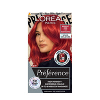 L'Oreal Paris L'Oréal Paris Permanent Hair Colour, Long-Lasting Shine and Intense Colour, For up to 8 Weeks, Preference Vivids (Colorista), Bright Red 8.624, x1 pack