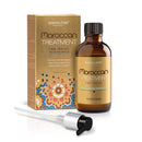 Simon & Tom Simon&Tom Moroccan Treatment Oil - Pure Organic Argan Hair Oil - Hair Oil For Dry and Damaged Hair - Frizz Free Serum - Intense Shine - Thermal Protector /100 ml - Made in Spain