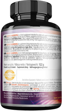 APOLLO'S HEGEMONY Good Morning - 150 Vegan Capsules - Natural Extract Blend - 3-Month Supply - Enhanced Mental and Physical Support - by Apollo's Hegemony