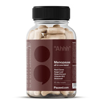 Paused Menopause Relief Tablets - 60 Capsules | All-in-One Formula, Vitamins, Calcium, Herbal Extracts | Hot Flash & Mood Relief | Energy & Joint Support | Stay Healthy, Happy & Productive