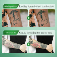 CTUBLIAUNX Tattoo Foaming Cleanser, Tattoo Aftercare Cleansing Foam, Tattoo Clean Soap, Moisturizing & Colour Protection, 150ml