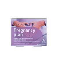 Zita West Pregnancy Plan - Support Supplements for Preconception, Pregnancy and Breastfeeding- Pregnancy Vitamins for Women - One Month's Supply, 30 Tablets