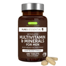 Igennus Healthcare Nutrition Igennus Methylated Men's Multivitamin, 21 Actives, Clean Label, All Day Nutrient Delivery, Expertly Formulated For Male Wellness, Energy & Heart Health, 180 Easy-to-Swallow Vegan Tablets,Non-GMO,Halal
