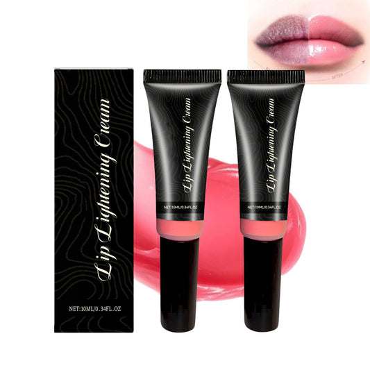 SHEBEEDO Lip Lightening Balm for Dark Lips,Brightening Balm for Smokers & Non-Smokers,Fade-Lip-Discoloration,Advanced Lightening Formula Visible Results Deep Moisturizing Highlighter(2Pcs)