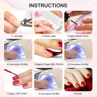 Yueshop 10pcs x 8ml Nail Gel Polish Macaron Candy Pastel Series Set 10 Colors Blue Pink Green Yellow White Soak off UV/LED Gel Nail Polish Long Lasting Gel Varnish Manicure (Pastel Candy)