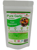 VitMan Nutrition Pure Garlic Softgels, High Strength 1000mg, Odourless, 60 Capsules, Gluten Free