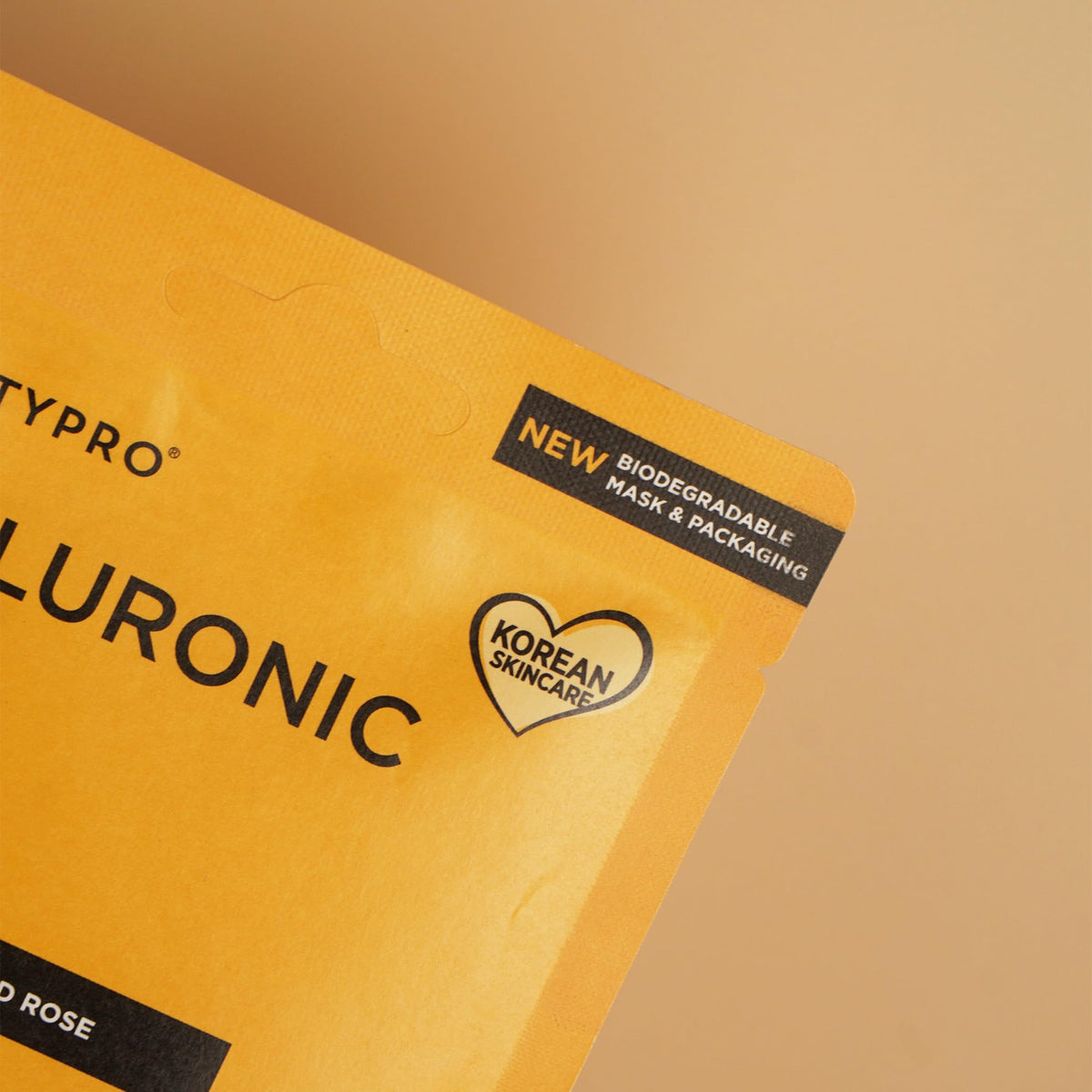 BeautyPro BEAUTYPRO HYALURONIC ACID Face Mask Hydrating Anti-Ageing Anti-Inflammatory Bamboo Sheet Mask Natural Moisturising Korean Vegan Skincare 100% Biodegradable Multi Award Winning