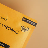 BeautyPro BEAUTYPRO HYALURONIC ACID Face Mask Hydrating Anti-Ageing Anti-Inflammatory Bamboo Sheet Mask Natural Moisturising Korean Vegan Skincare 100% Biodegradable Multi Award Winning