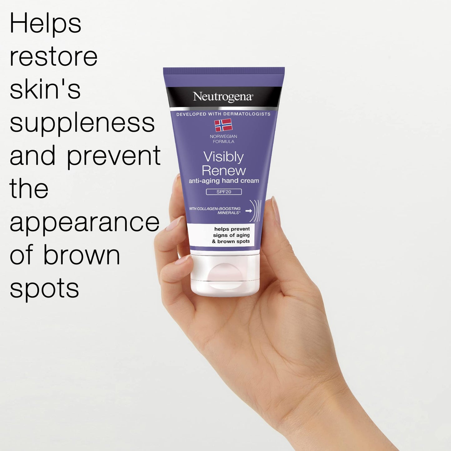 Neutrogena Norwegian Formula Visibly Renew Supple Touch Hand Cream SPF 20, 75 ml