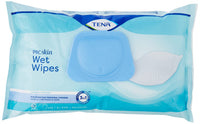 TENA Tena Wet Wipes with Plastic Lid, XL Size: 30 x 20 cm, 48 Wipes (Pack of 1)